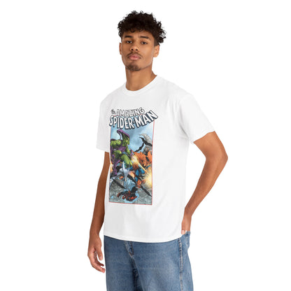 Amazing Spider-Man T-Shirt - Todd McFarlane Art - Green Goblin Vs Hobgoblin - Marvel Comics