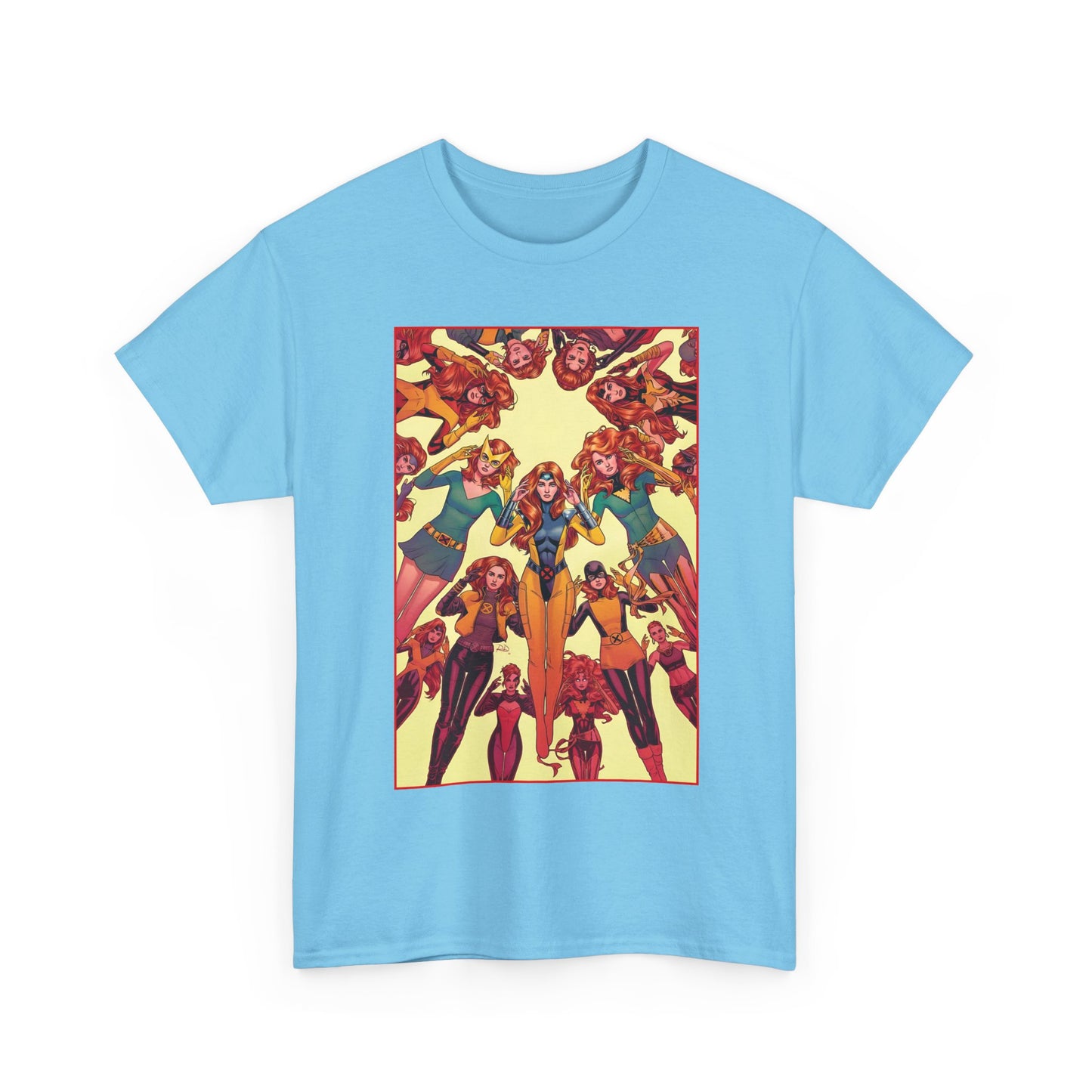 Jean Grey T-Shirt - Russell Dauterman Art - Marvel Girl, Dark Phoenix - X-Men Variant Cover - Marvel Comics