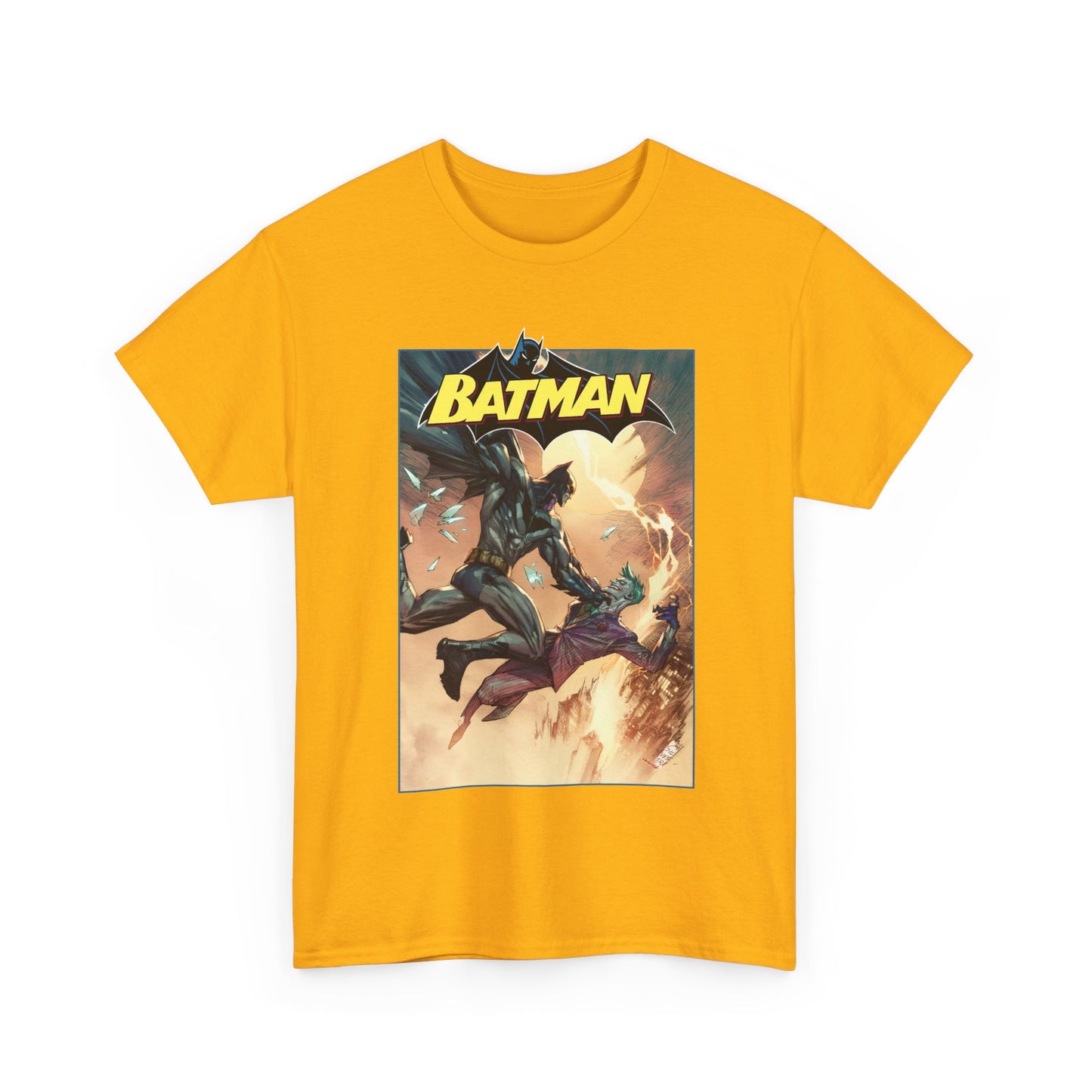 Batman Vs Joker T-Shirt - Marc Silvestri Art - DC Comics