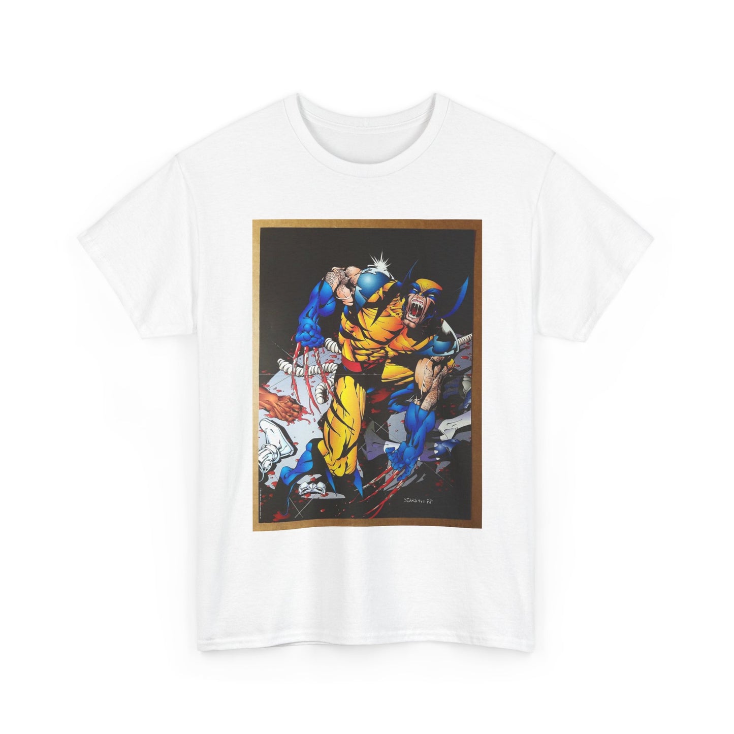 Wolverine T-Shirt - Bart Sears Poster Art - Marvel Comics