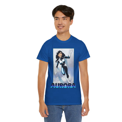 Aurora T-Shirt - John Byrne Art - Alpha Flight Member - Marvel Comics