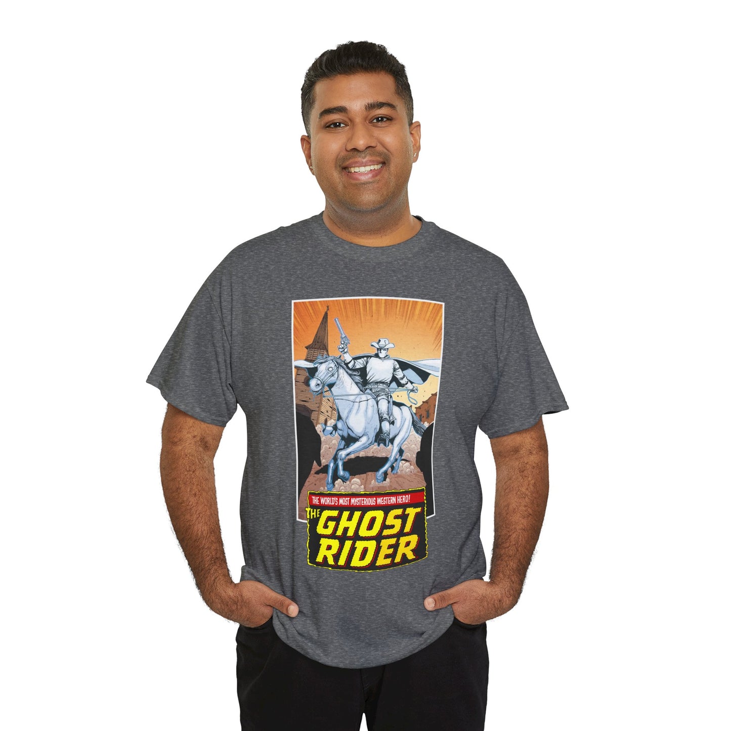 Ghost Rider/Phantom Rider T-Shirt - Carter Slade - Marvel Comics - 1970s Supernatural Western Hero