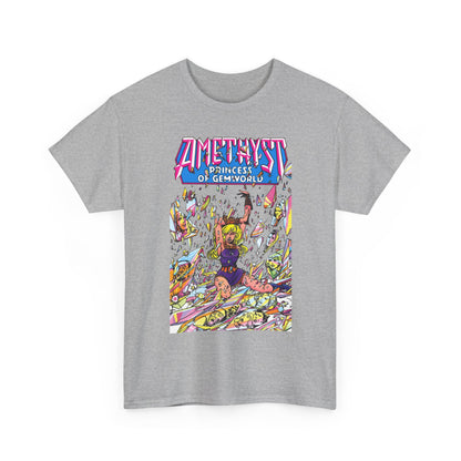 Amethyst Princess of Gemworld T-Shirt - George Perez Art - Lord Topaz, Dark Opal, Granch, Citrina - DC Comics