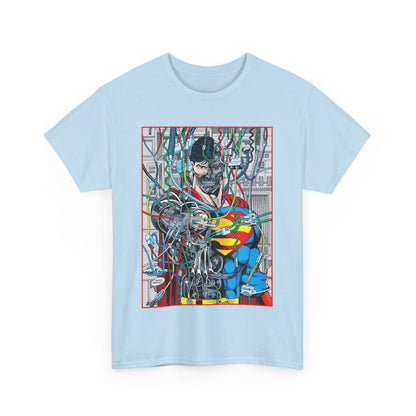 Cyborg Superman T-Shirt - DC Comics - Dan Jurgens Art - Reign of the Supermen - Popular 90s Story