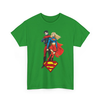Supergirl & Superboy T-Shirt - Dan Mora Art - DC Comics