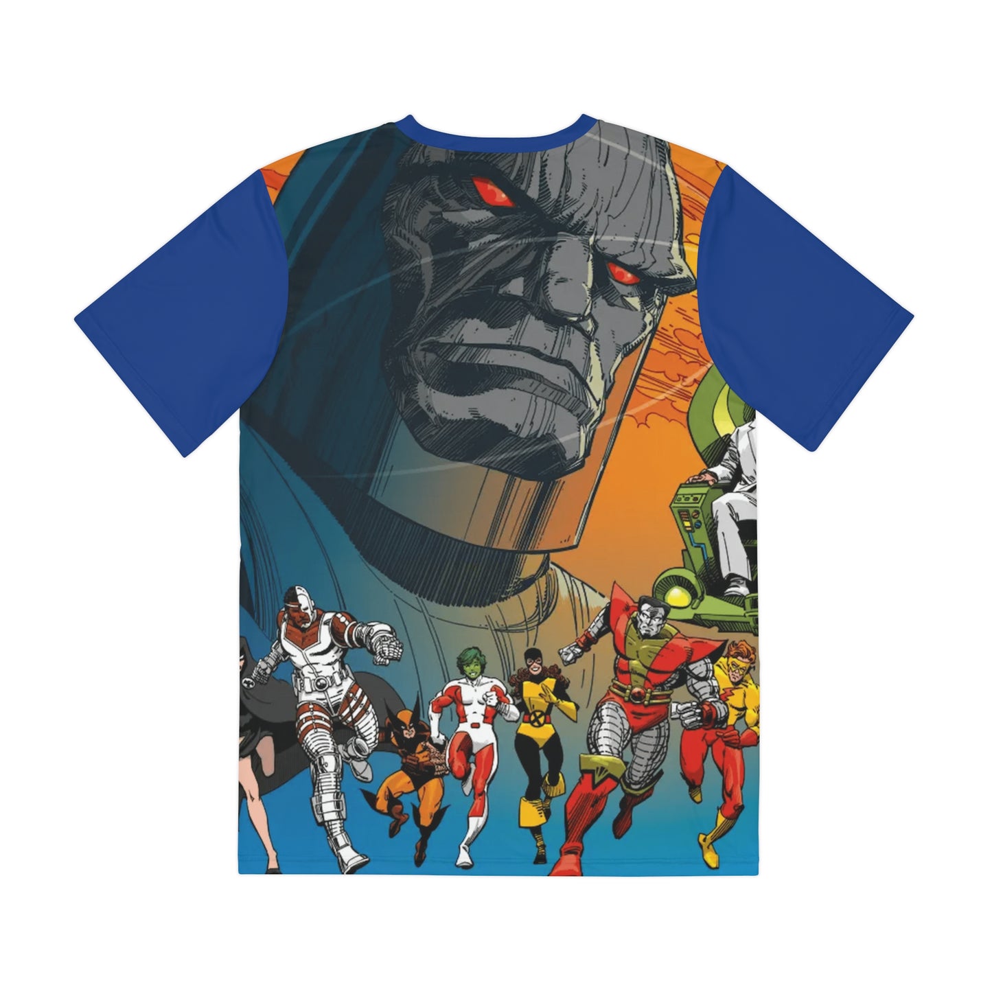 Uncanny X-Men/New Teen Titans Wrap-Around Polyester Tee (All-Over Print) - Walt Simonson Art - DC Comics