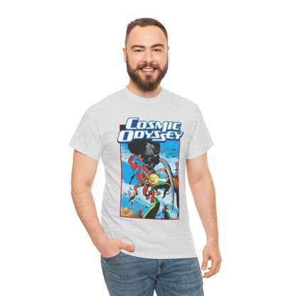 Cosmic Odyssey T-Shirt - Mike Mignola Art - Superman, Orion - DC Comics