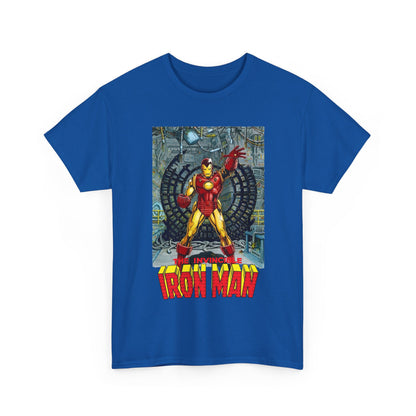 Iron Man T-Shirt - Bob Layton Art - Tony Stark Armor - Avengers Member & Leader - Marvel Comics