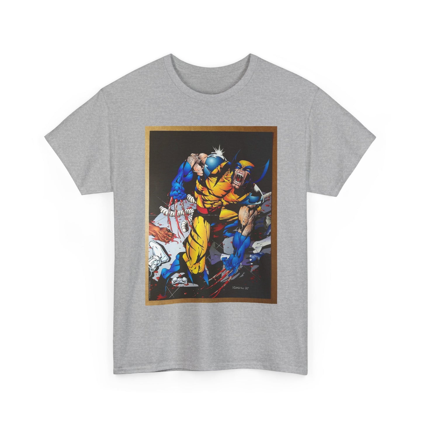 Wolverine T-Shirt - Bart Sears Poster Art - Marvel Comics