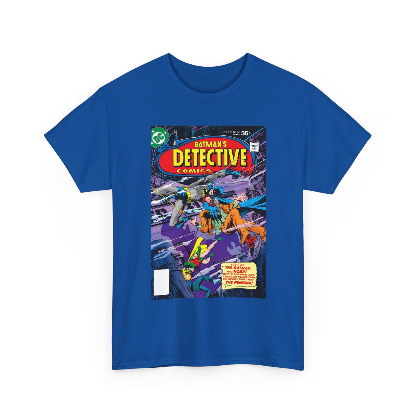 Detective Comics #473 T-Shirt - Marshall Rogers Art - Robin Appearance - DC Comics