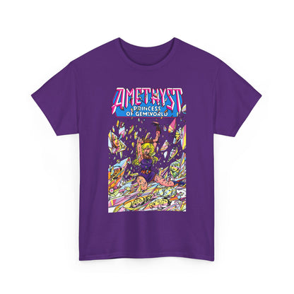 Amethyst Princess of Gemworld T-Shirt - George Perez Art - Lord Topaz, Dark Opal, Granch, Citrina - DC Comics