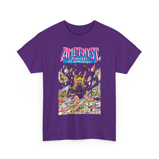 Amethyst Princess of Gemworld T-Shirt - George Perez Art - Lord Topaz, Dark Opal, Granch, Citrina - DC Comics