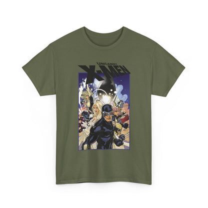 Uncanny X-Men T-Shirt - Terry Dodson Art - Cyclops, Emma Frost, Wolverine, Nightcrawler, Colossus - Marvel Comics