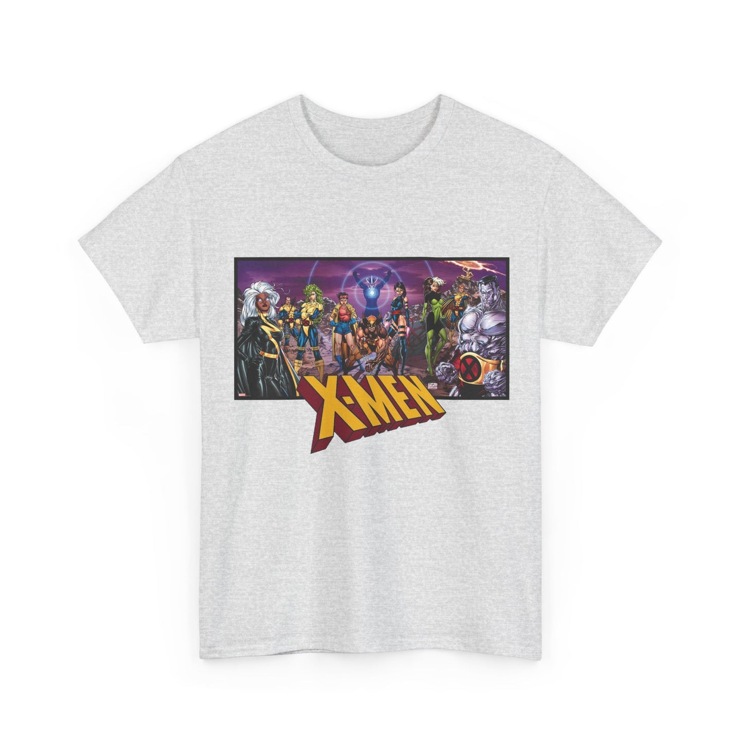 X-Men T-Shirt - Jim Lee Art - Wolverine, Storm, Colossus, Psylocke, Rogue, Forge - Marvel Comics