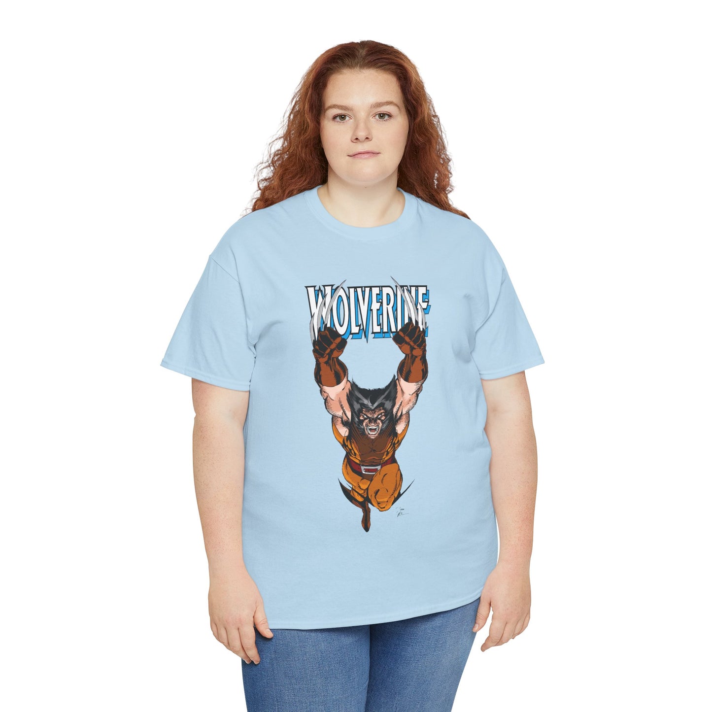 Wolverine T-Shirt - Jim Lee Art - X-Men Mutant, Member & Leader - Logan - Marvel Comics