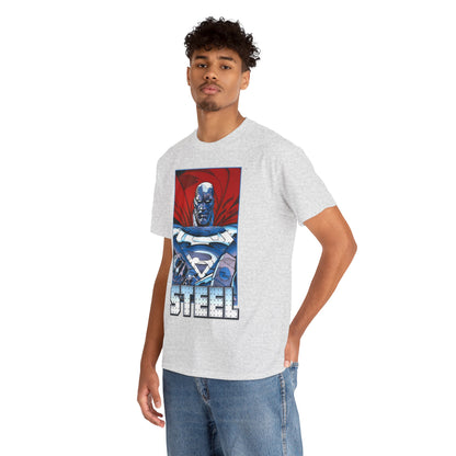 Steel T-Shirt - Superman Family - Reign of the Supermen - John Henry Irons - Steelworks - DC Comics