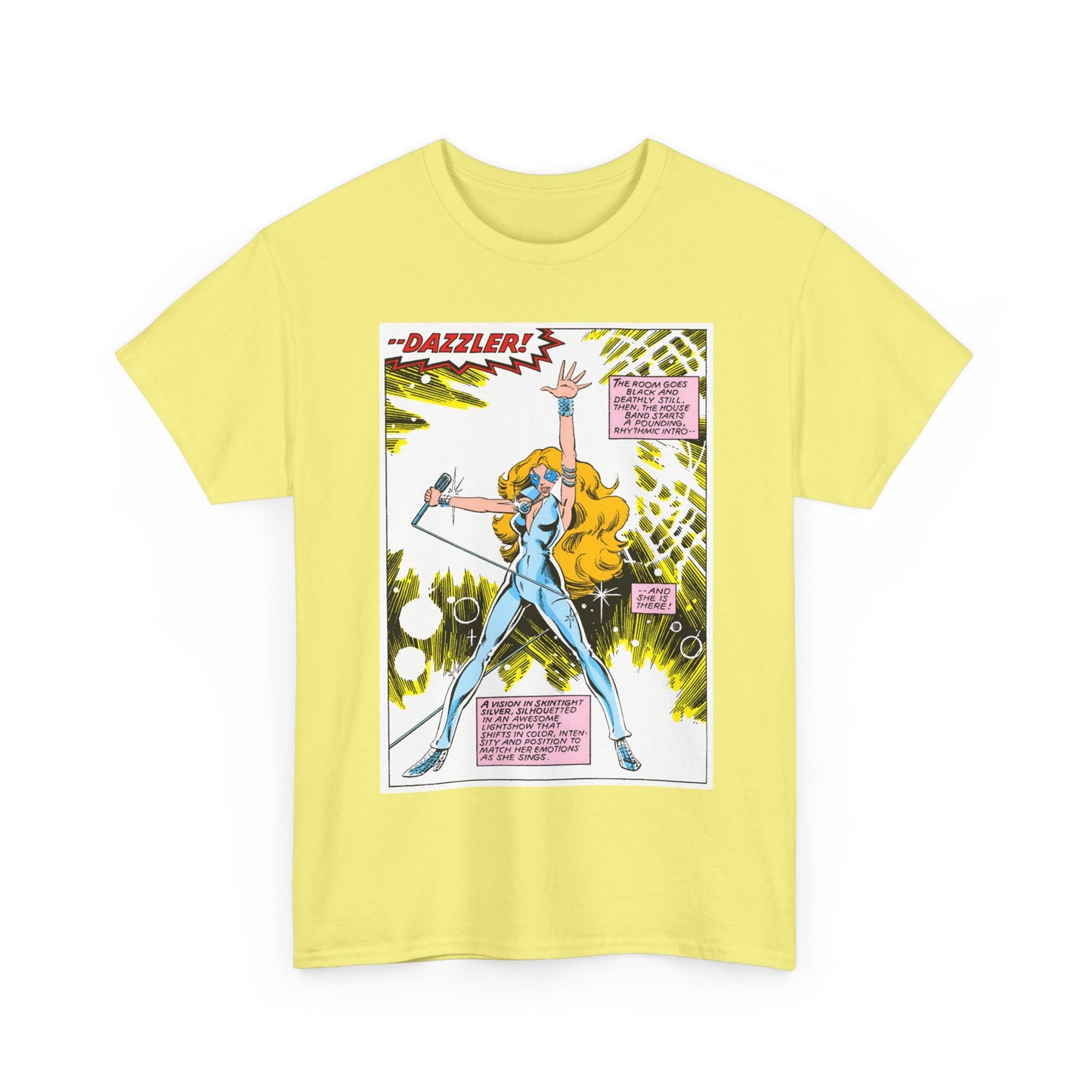 Dazzler T-Shirt - John Byrne Art - Uncanny X-Men #130, Dazzler's First Appearance - Alison Blaire - Marvel Comics