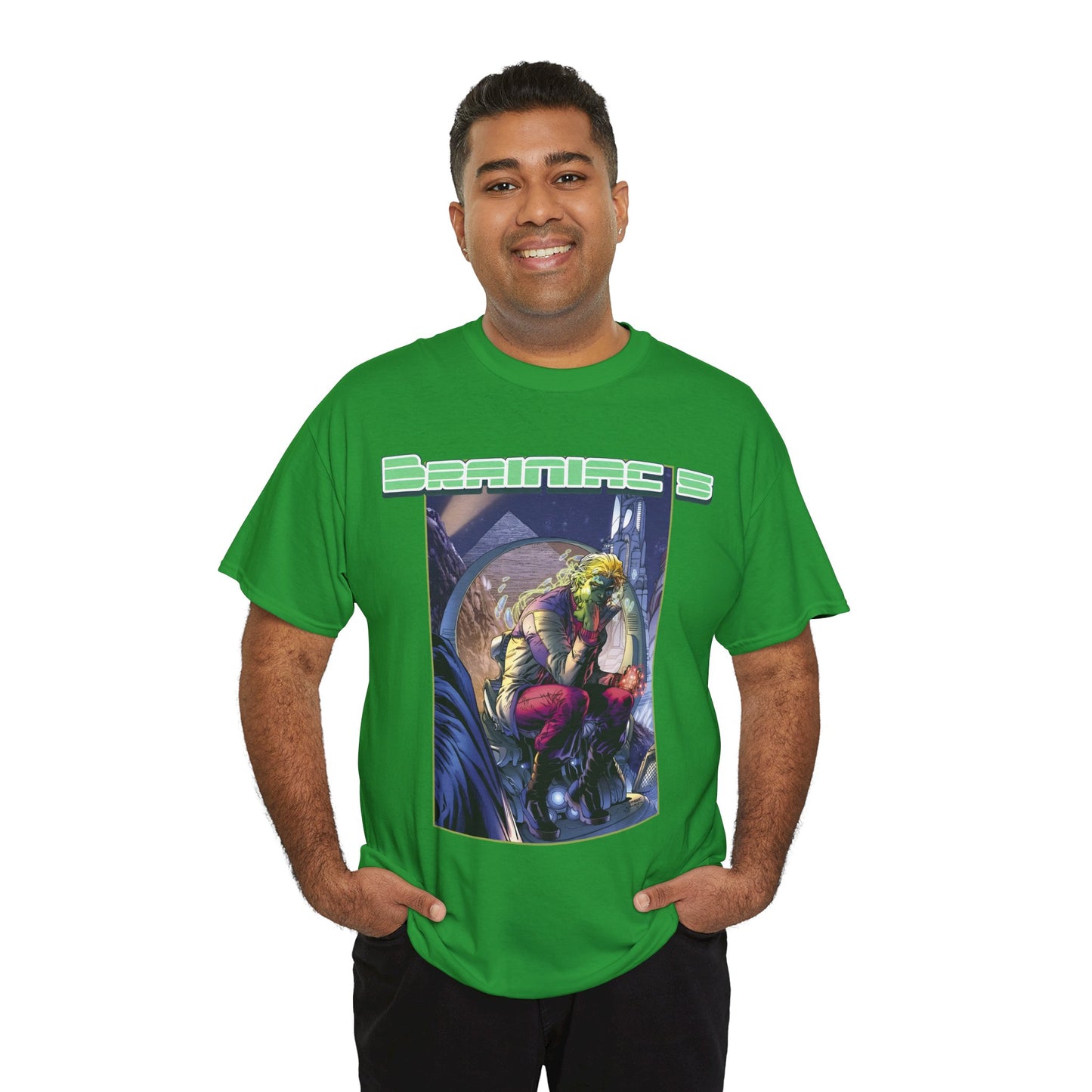 Brainiac 5 T-Shirt - Jim Lee Art - Legion of Super-Heroes Member - DC Comics