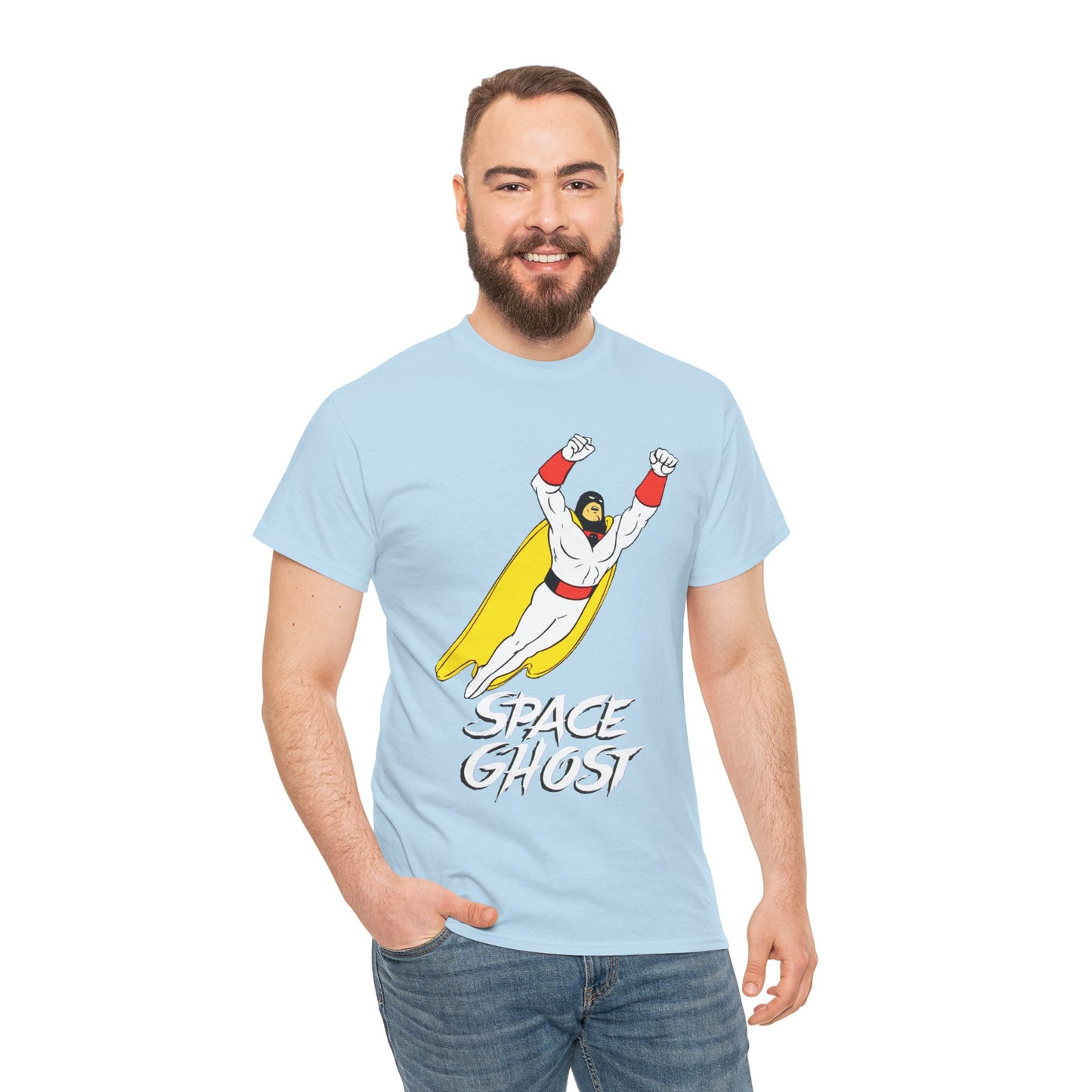 Space Ghost T-Shirt - Hanna-Barbera Saturday Morning Cartoon from the 1960s - Alex Toth Creation - Ghost Planet