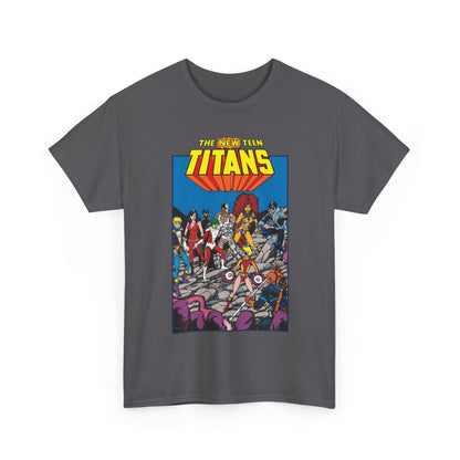 New Teen Titans T-Shirt - George Perez Art - Judas Contract - Tales of the Teen Titans Annual #3 Cover Art - DC Comics