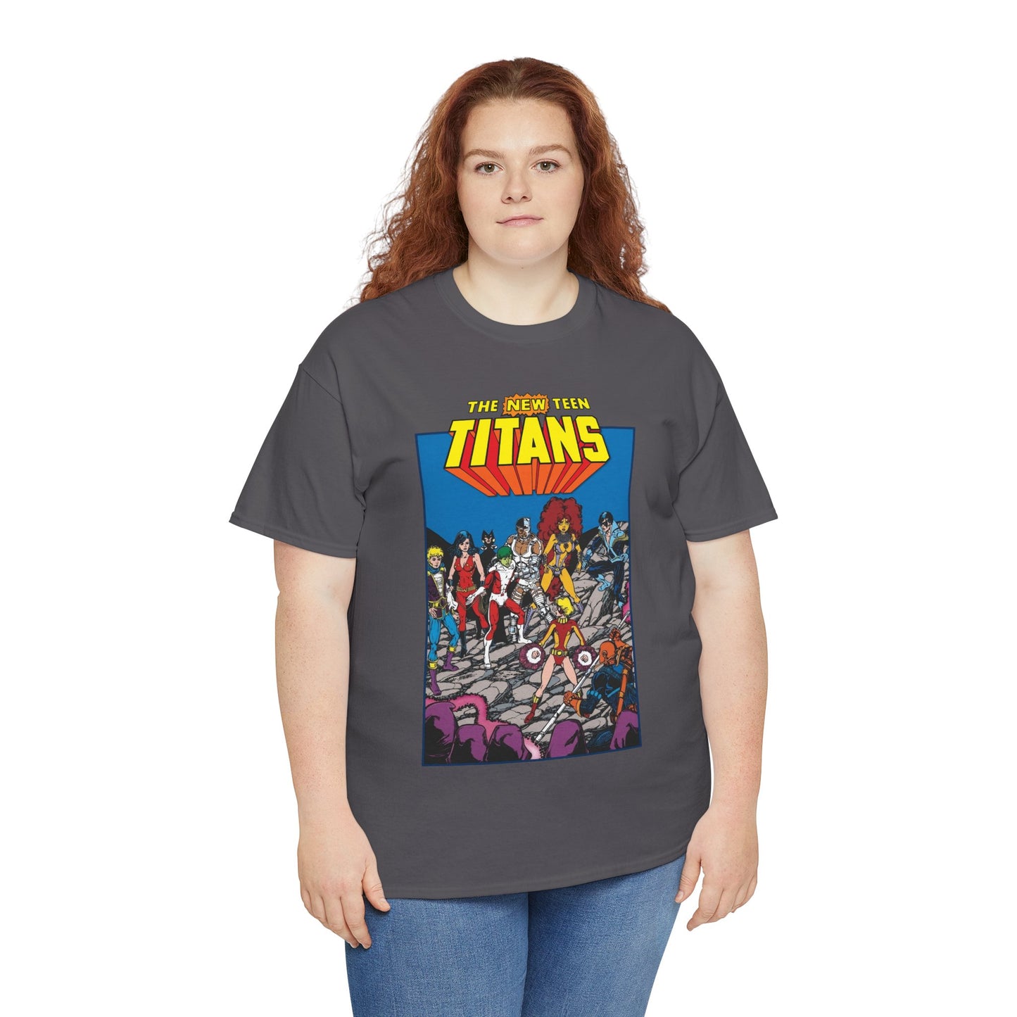New Teen Titans T-Shirt - George Perez Art - Judas Contract - Tales of the Teen Titans Annual #3 Cover Art - DC Comics