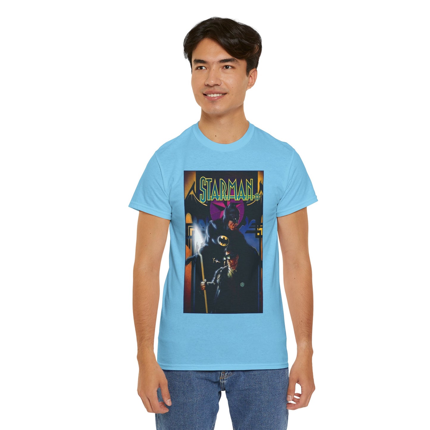 Starman & Batman T-Shirt - Tony Harris Art - Jack Knight - DC Comics