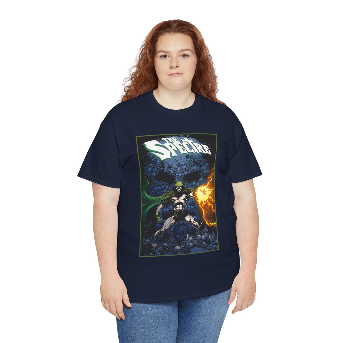 Spectre T-Shirt - Tom Mandrake Art - Jim Corrigan - 1980s Series - DC Comics