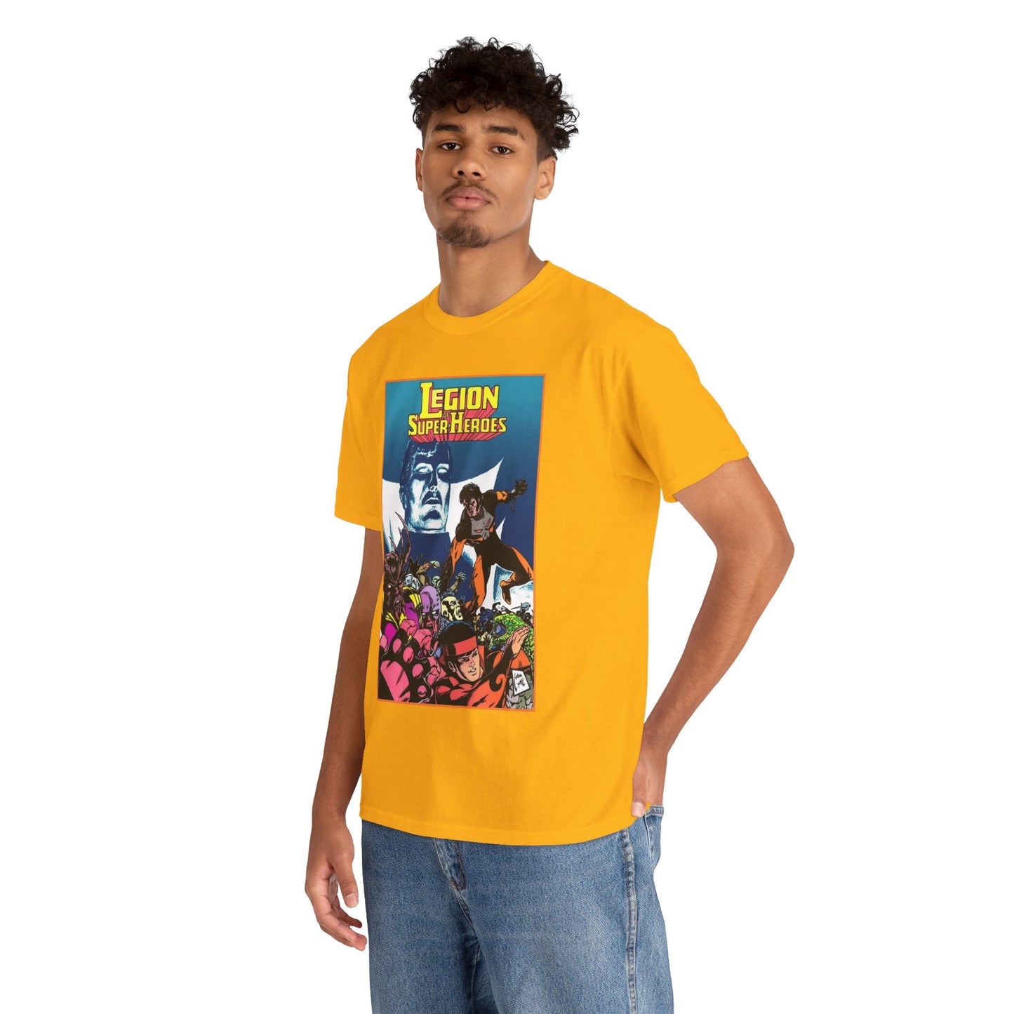 Legion of Super-Heroes T-Shirt - Steve Lightle Art - Timber Wolf - DC Comics