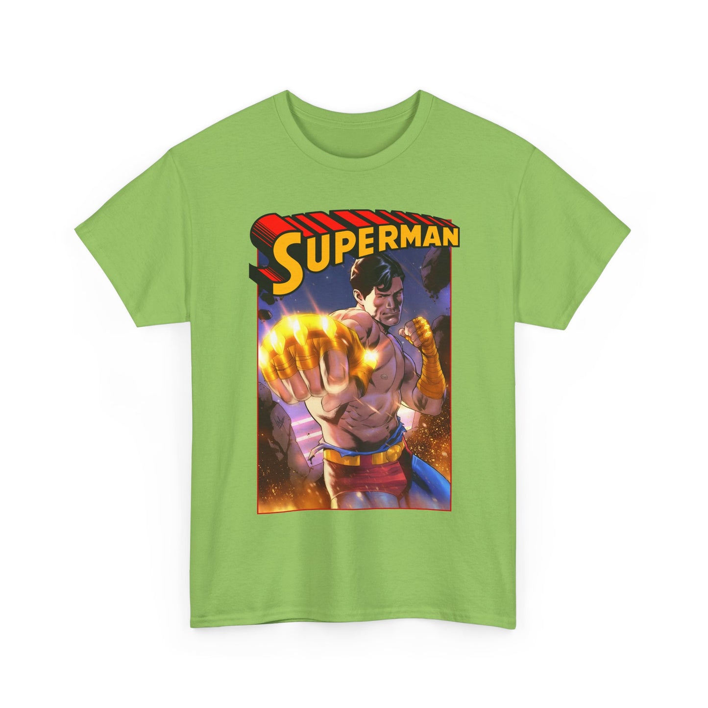 Superman T-Shirt - Lucas Meyer Art - DC K.O. Cover Art - Man of Steel - DC Comics