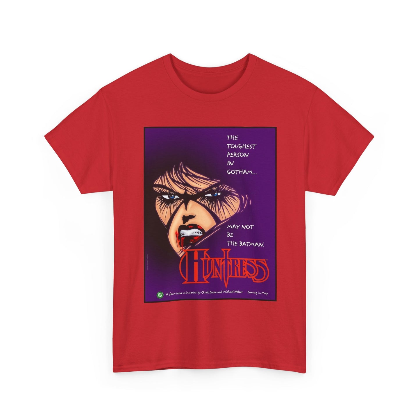 Huntress T-Shirt - 1994 Promotional Poster Art - DC Comics