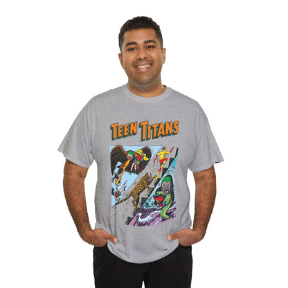 Teen Titans T-Shirt - Nick Cardy Art - #1 Cover Art - Robin, Wonder Girl, Kid Flash, Aqualad - DC Comics