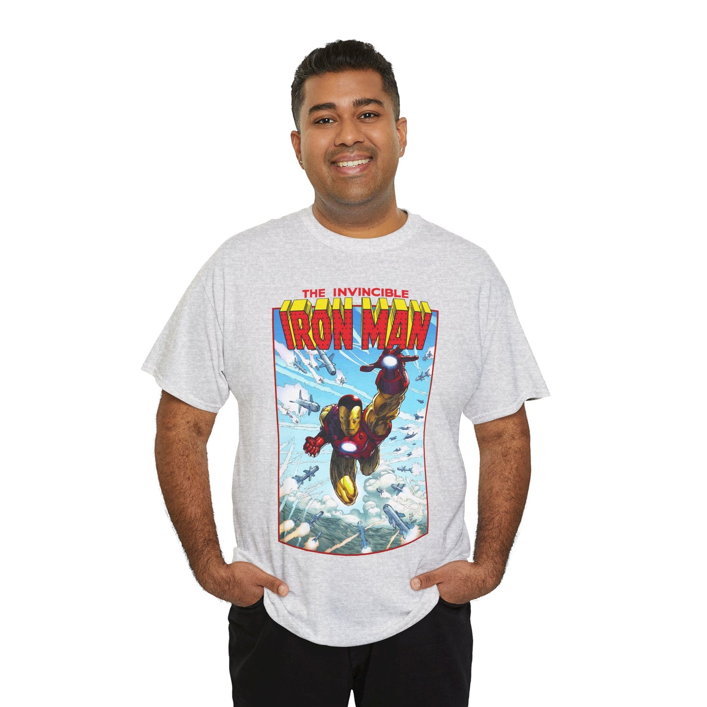 Iron Man T-Shirt - Marc Silvestri Art - Tony Stark Armor - Avengers Member & Leader - Marvel Comics