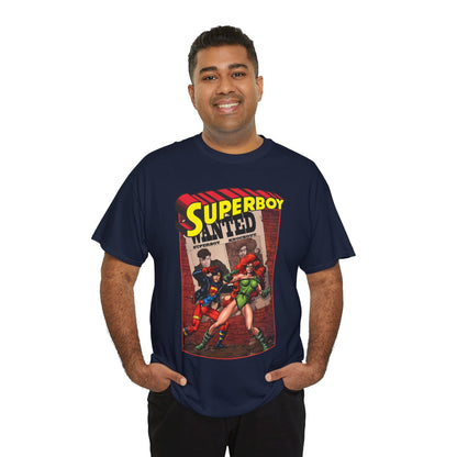 Superboy T-Shirt - Tom Grummett Art - Knockout - DC Comics