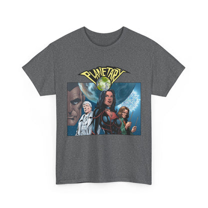Planetary T-Shirt - Phil Jimenez Art - The Drummer, Jakita Wagner & Elijah Snow - DC Comics/Wildstorm - Ellis Story