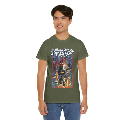Amazing Spider-Man & Ghost Rider T-Shirt - Erik Larsen Art - Sinister Six - Marvel Comics