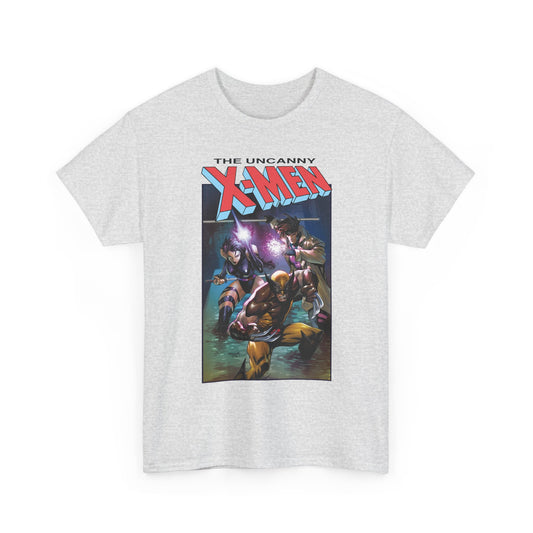 Uncanny X-Men T-Shirt - Stephen Segovia Art - Psylocke, Wolverine, Gambit - Marvel Comics