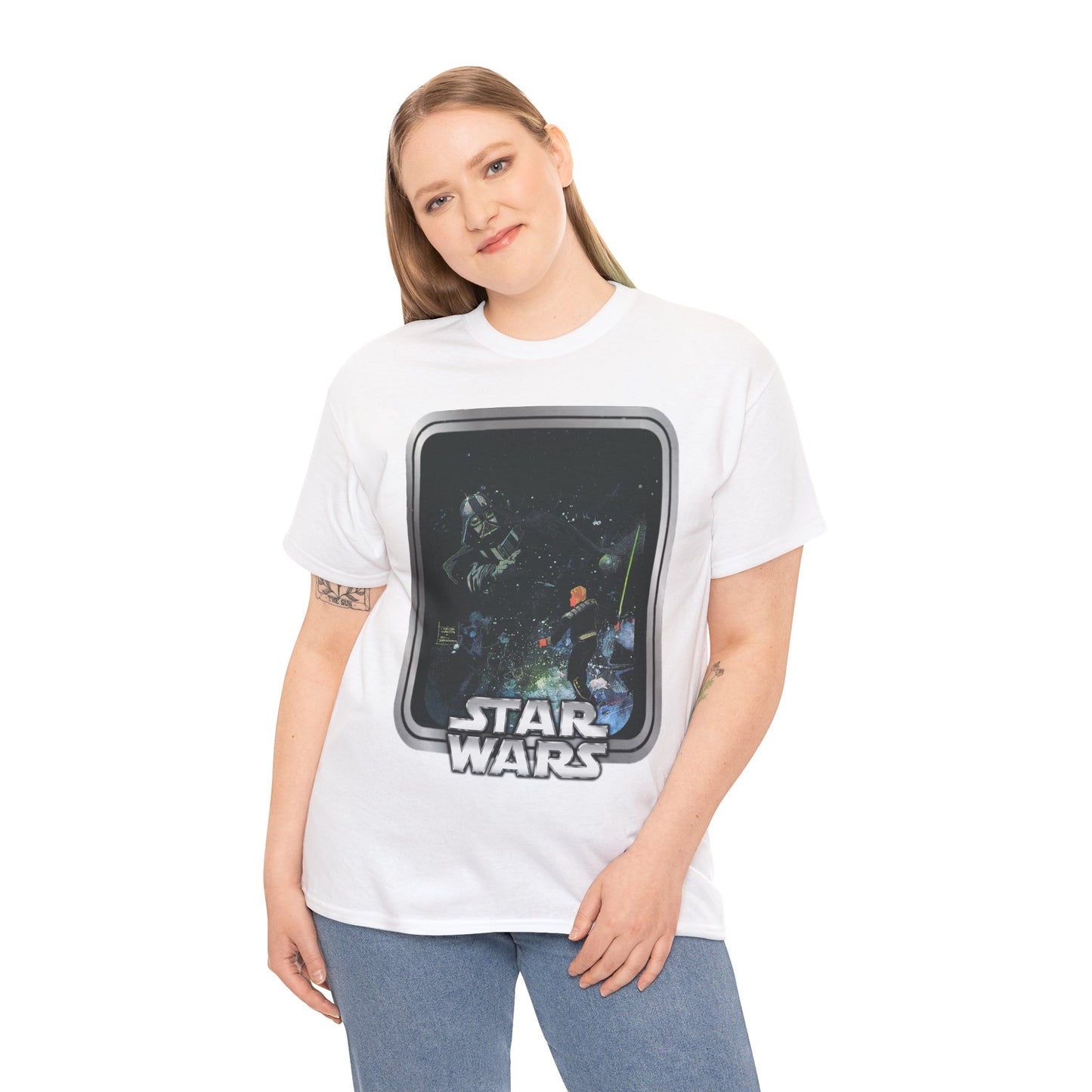 Luke Skywalker & Darth Vader T-Shirt - Star Wars Marvel Comics Art