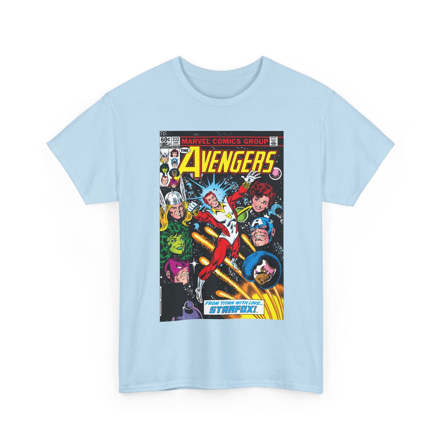 Avengers #232 T-Shirt - Starfox Appearance - Marvel Comics