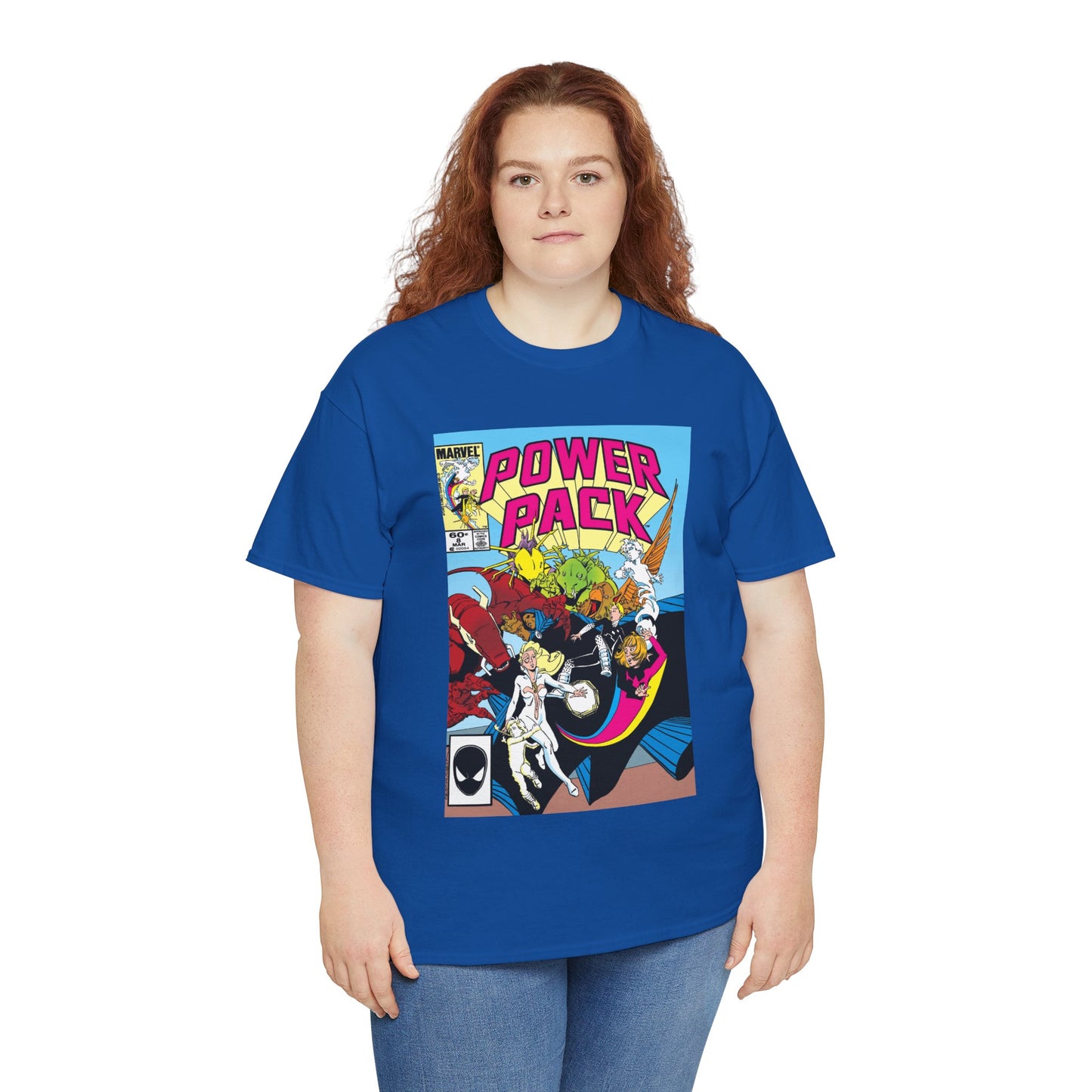 Power Pack #8 T-Shirt - With Cloak & Dagger - Marvel Comics