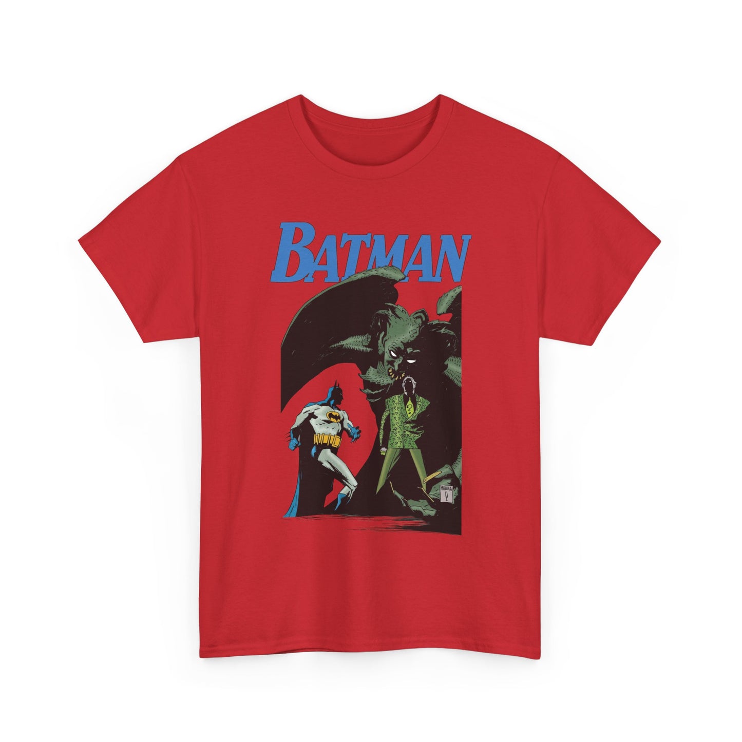 Batman T-Shirt - Mike Mignola Art - Riddler - DC Comics