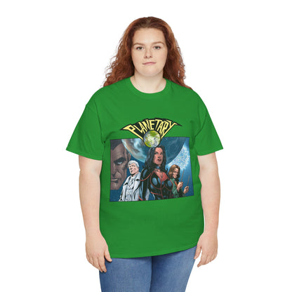 Planetary T-Shirt - Phil Jimenez Art - The Drummer, Jakita Wagner & Elijah Snow - DC Comics/Wildstorm - Ellis Story