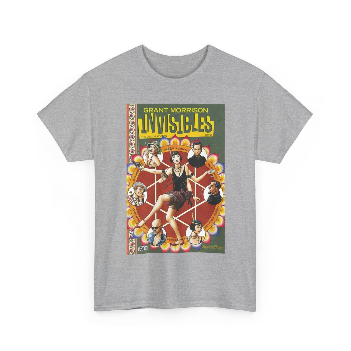 Invisibles T-Shirt - Brian Bolland Art - Grant Morrison 1990s Series - Vertigo Comics