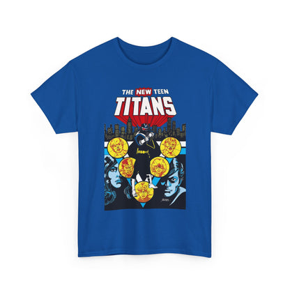 New Teen Titans T-Shirt - George Perez Art - Vigilante, Robin, Wonder Girl - Annual #2 Cover Art - DC Comics