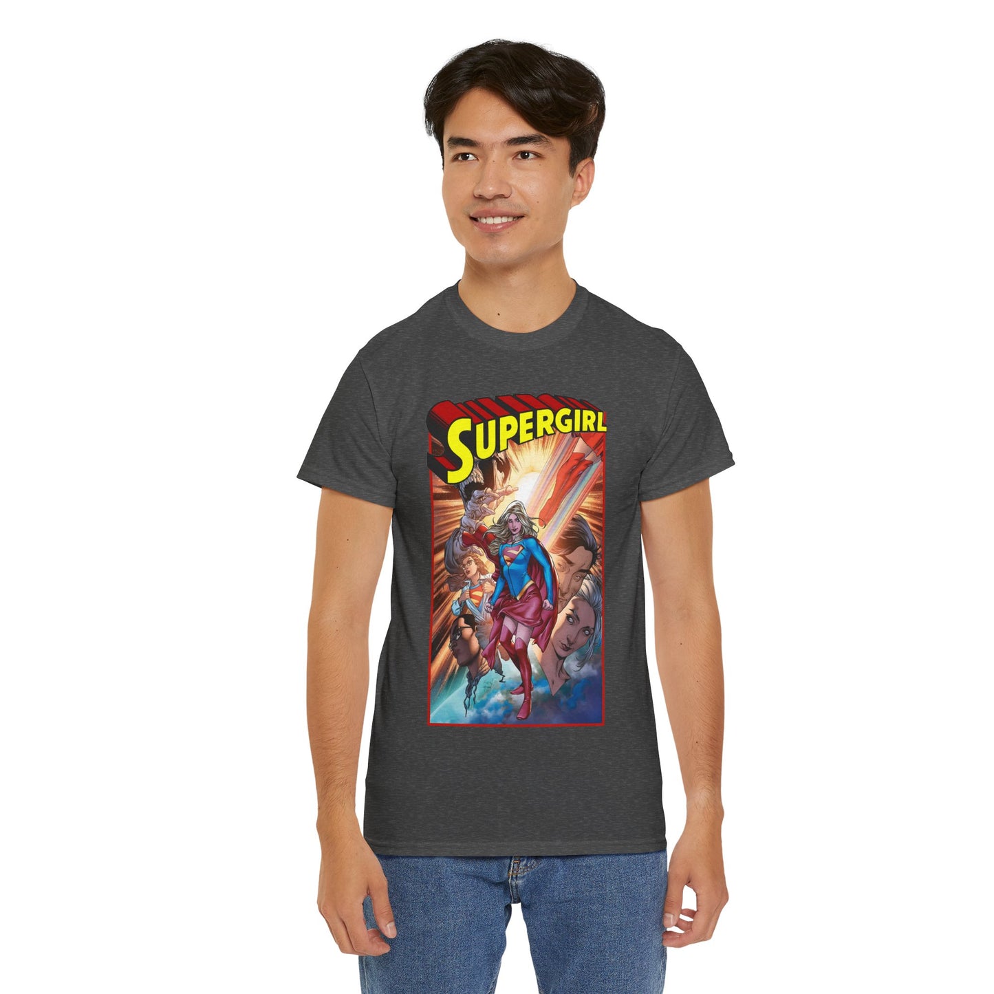 Supergirl T-Shirt- Maid of Might, Kara - Superman Cousin - Upcoming 2026 DC Comics Movie
