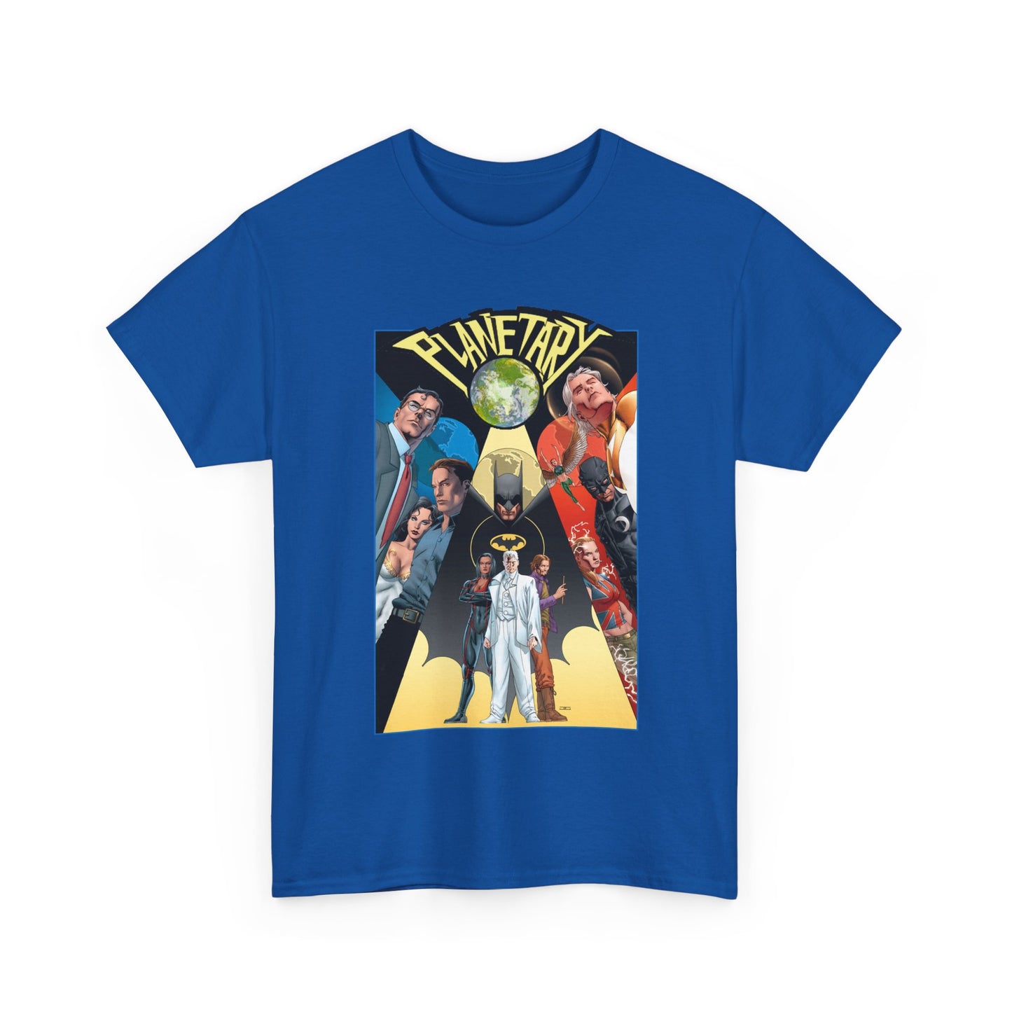 Planetary T-Shirt - The Drummer, Jakita Wagner & Elijah Snow - DC Comics/Wildstorm - Crossing Worlds - John Cassaday Art