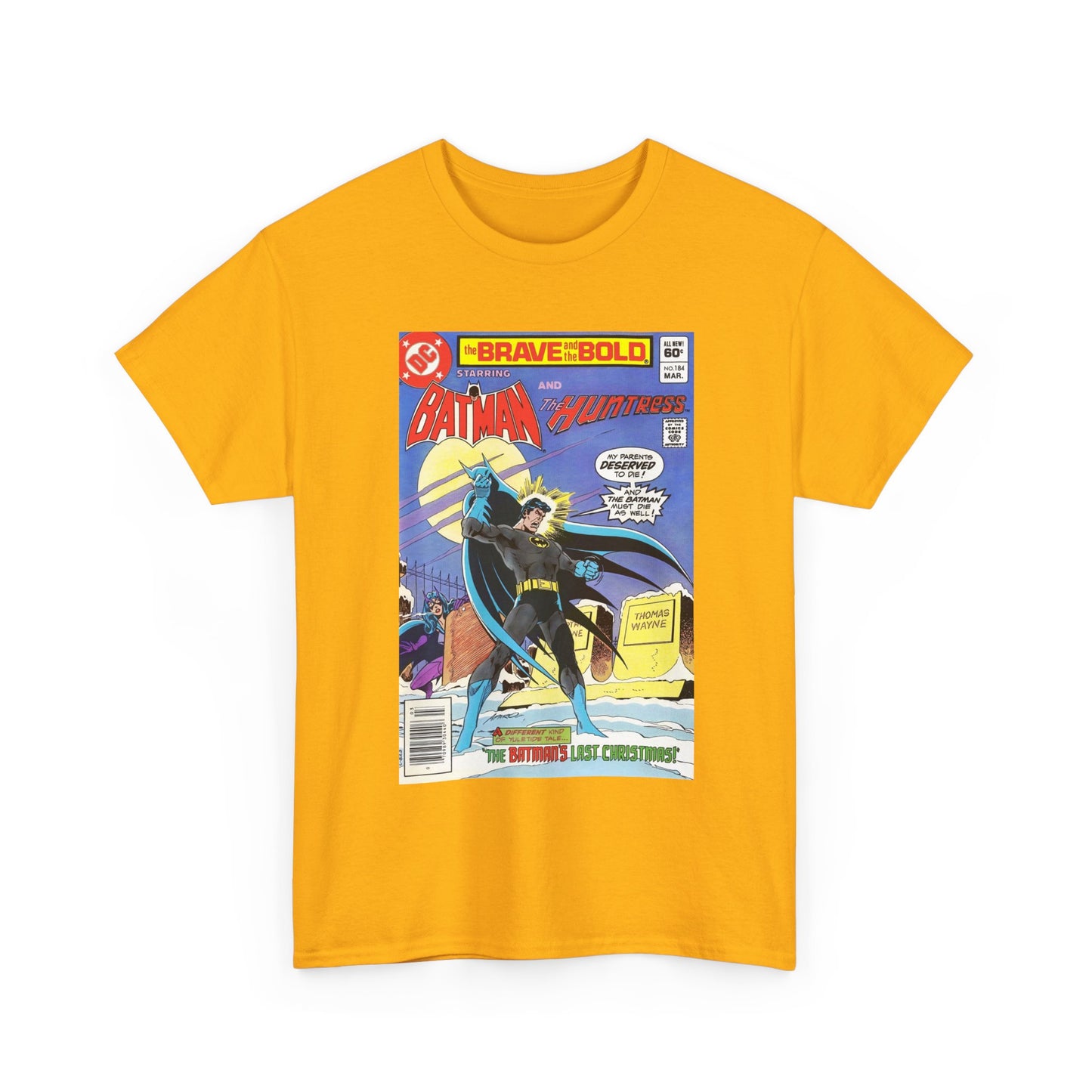 Brave & the Bold #184 T-Shirt - Batman & Earth-2 Huntress - DC Comics