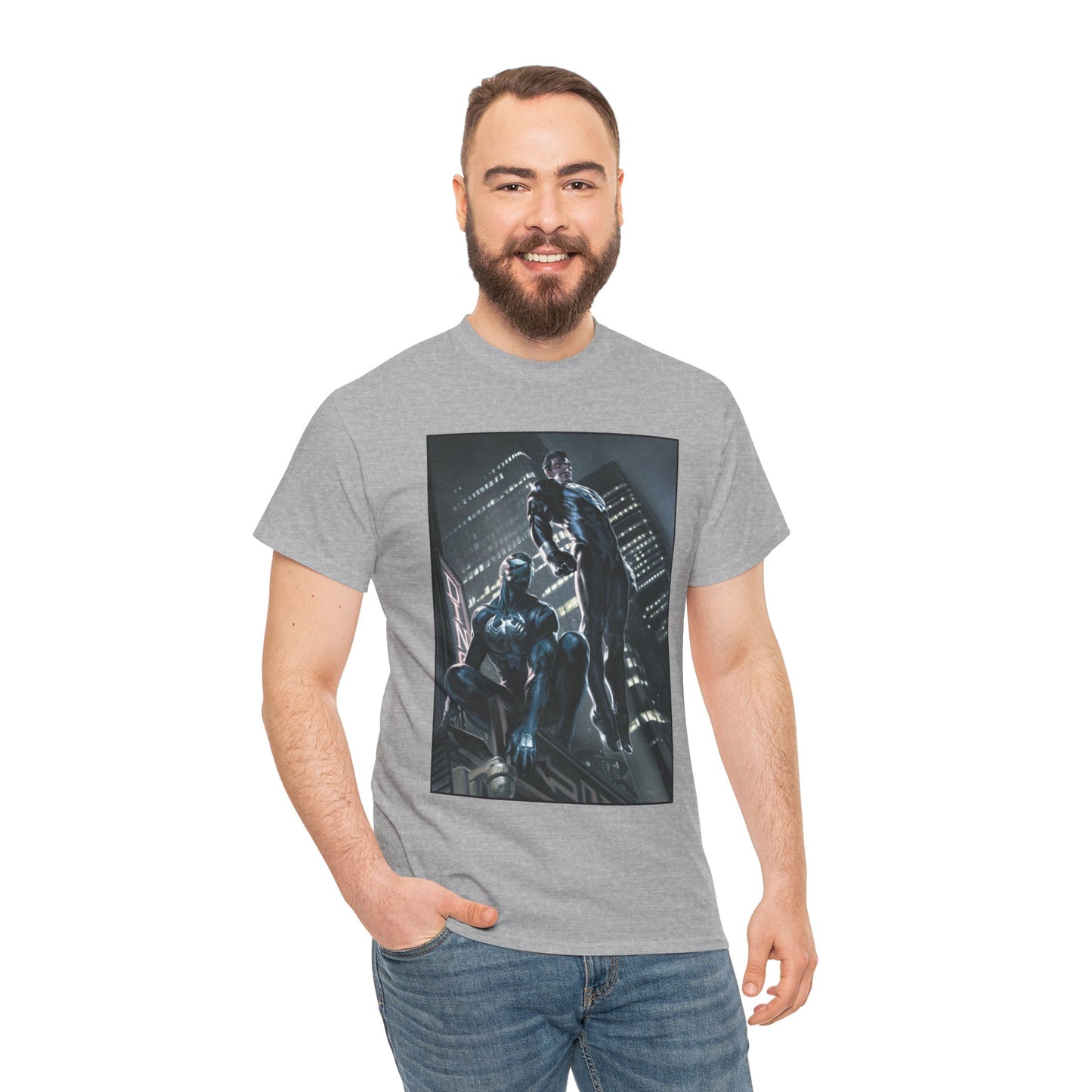 Superman/Amazing Spider-Man T-Shirt - Gabriele Dell'Otto Variant Art - DC/Marvel Comics