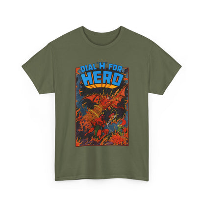 Dial "H" For Hero T-Shirt - George Perez Art - Adventure Comics Series - DC Comics
