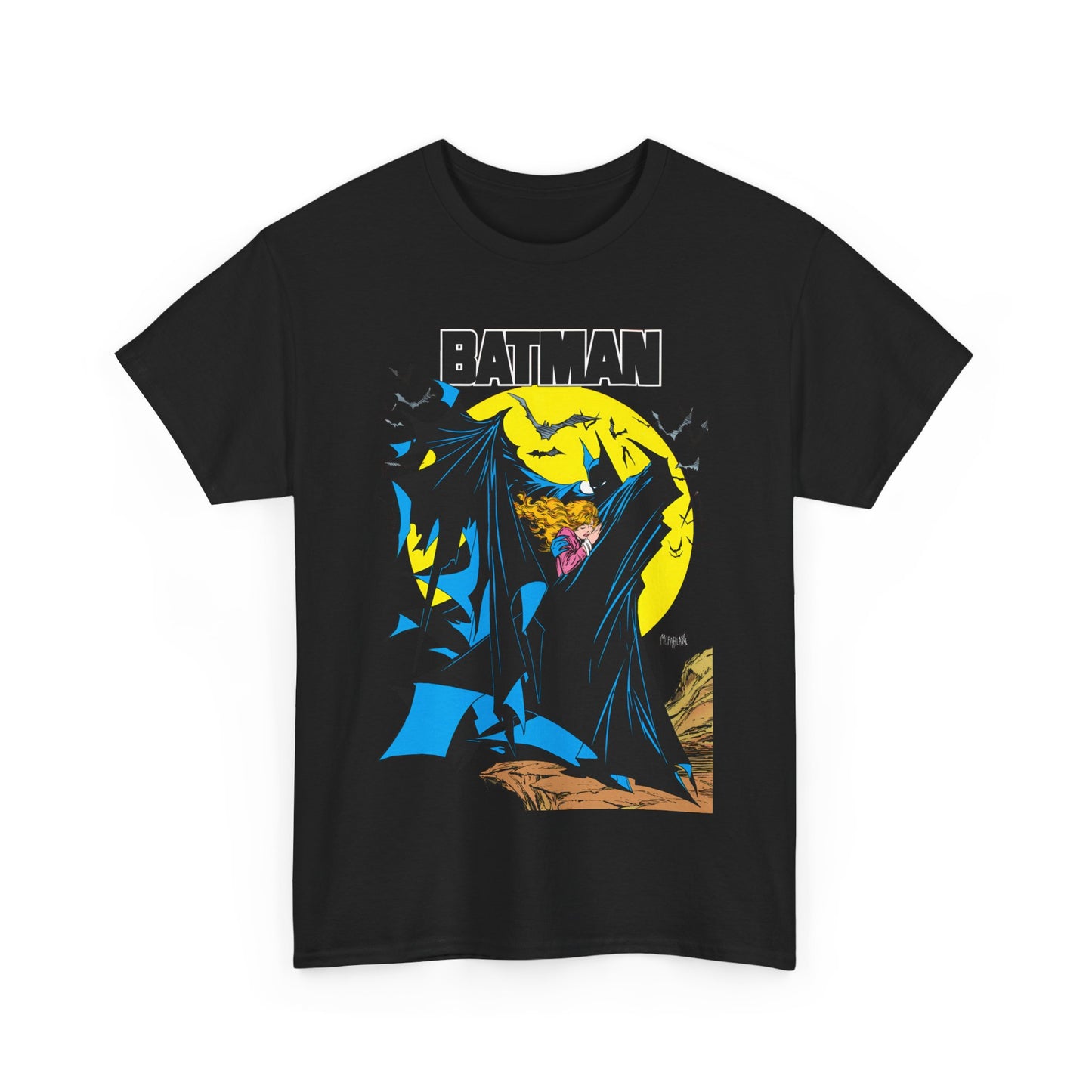 Batman T-Shirt - Todd McFarlane Art - #423 Cover - DC Comics - Dark Knight Detective, Gotham City, Bruce Wayne