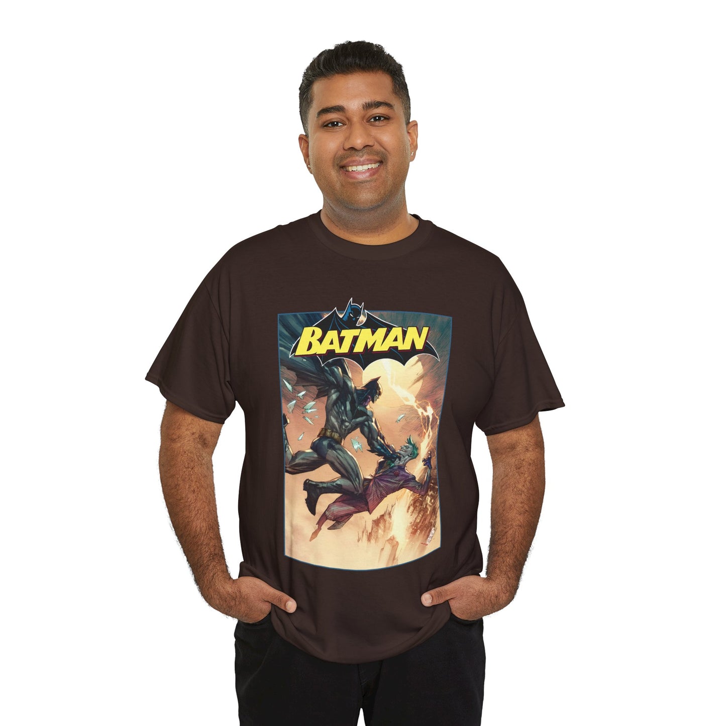 Batman Vs Joker T-Shirt - Marc Silvestri Art - DC Comics